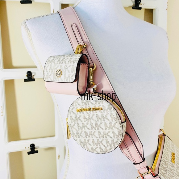 Michael Kors Jet Set Travel Crossbody w Tech Attch - Picture 2 of 15